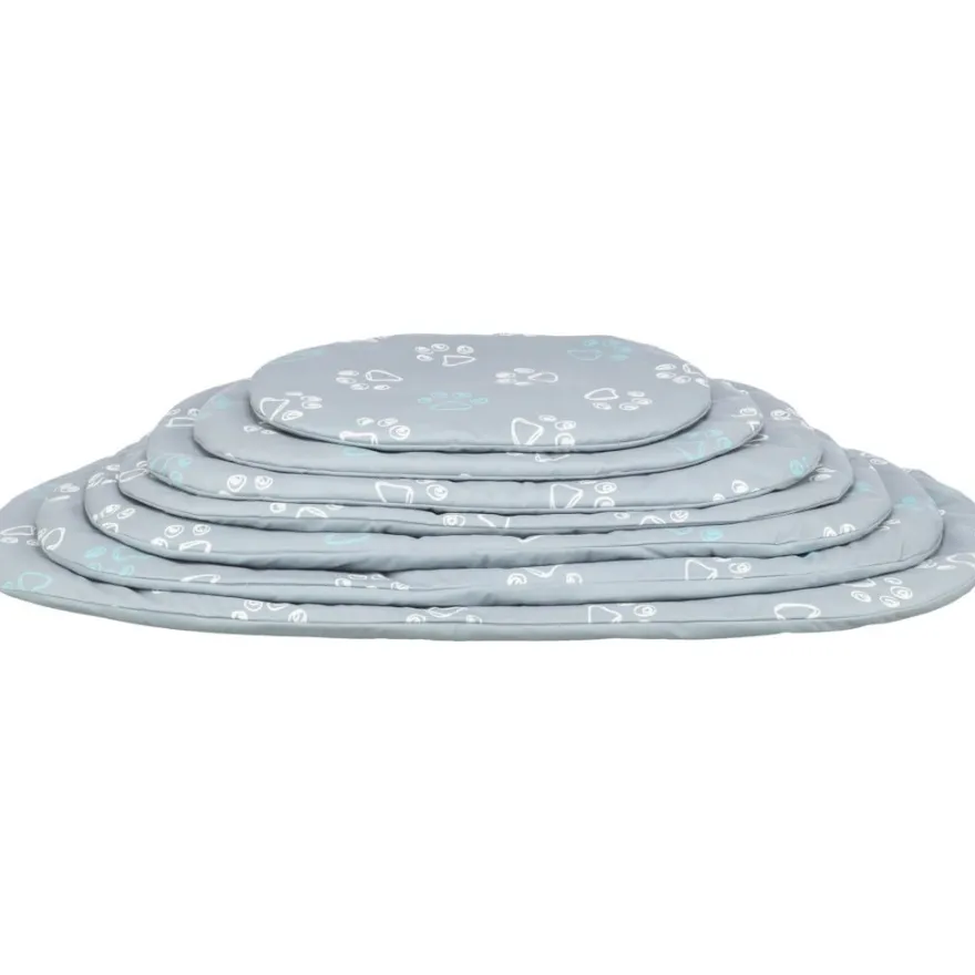 TRIXIE Kissen Jimmy, oval, hellgrau | 77 × 50 cm