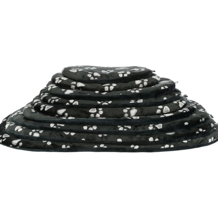 TRIXIE Kissen Jimmy, oval, schwarz | 98 x 62 cm