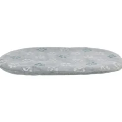 TRIXIE Kissen Jimmy Soft, oval, hellgrau | 86 × 56 cm