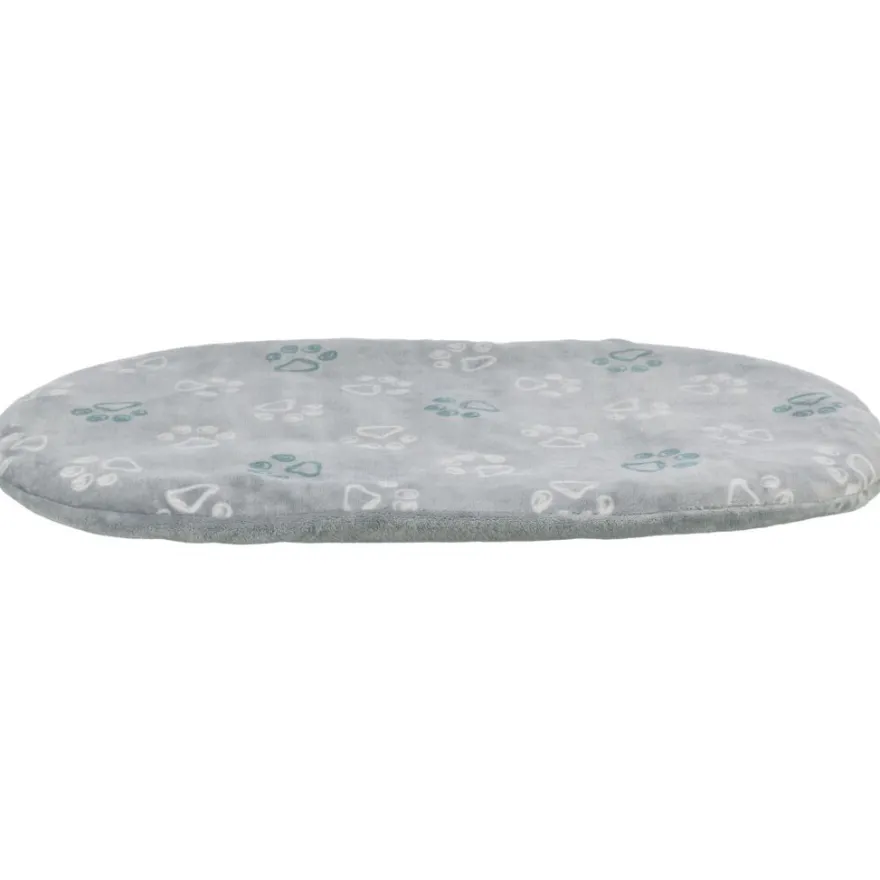 TRIXIE Kissen Jimmy Soft, oval, hellgrau | 86 × 56 cm