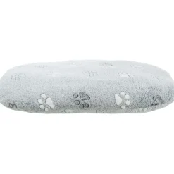 TRIXIE Kissen Nando, oval, hellgrau | 90 x 65 cm