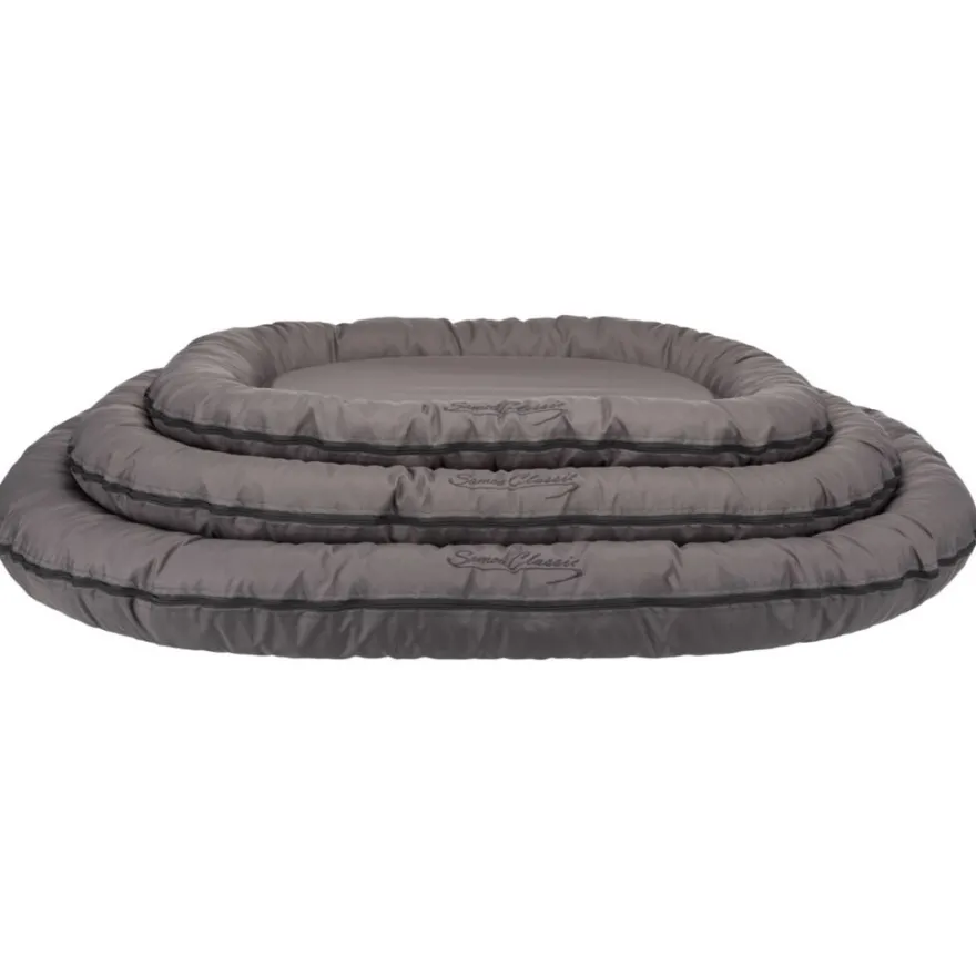 TRIXIE Kissen Samoa Classic, oval, grau | 80 x 60 cm