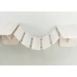 TRIXIE Kletterleiter zur Wandmontage, weiß | 150 x 30 cm