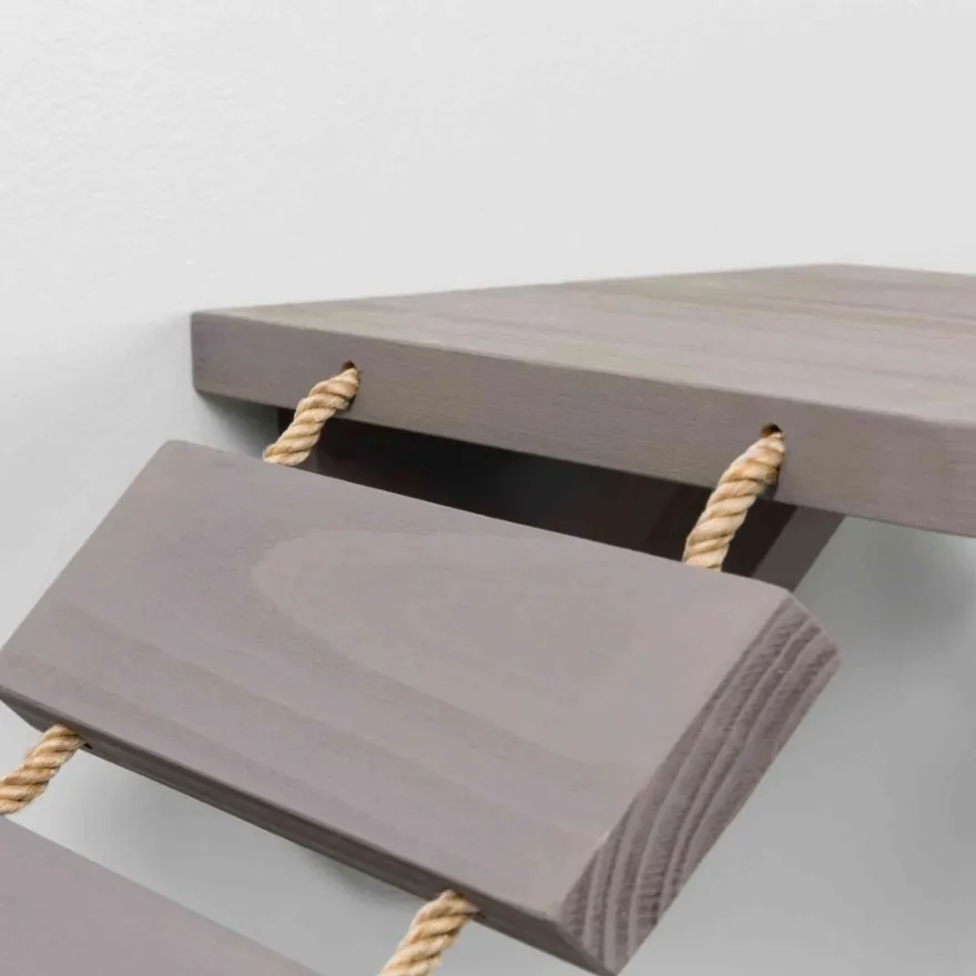 TRIXIE Kletterleiter zur Wandmontage, taupe | 150 x 30 cm