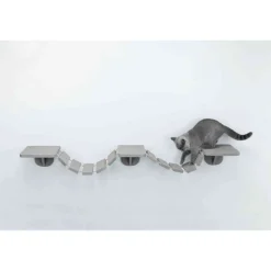TRIXIE Kletterleiter zur Wandmontage, taupe | 150 x 30 cm