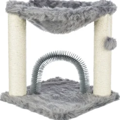 TRIXIE Kratzbaum Baza mit Bürste, grau | 50 cm