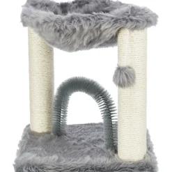 TRIXIE Kratzbaum Baza mit Bürste, grau | 50 cm