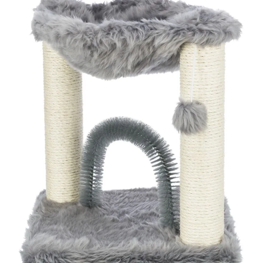 TRIXIE Kratzbaum Baza mit Bürste, grau | 50 cm
