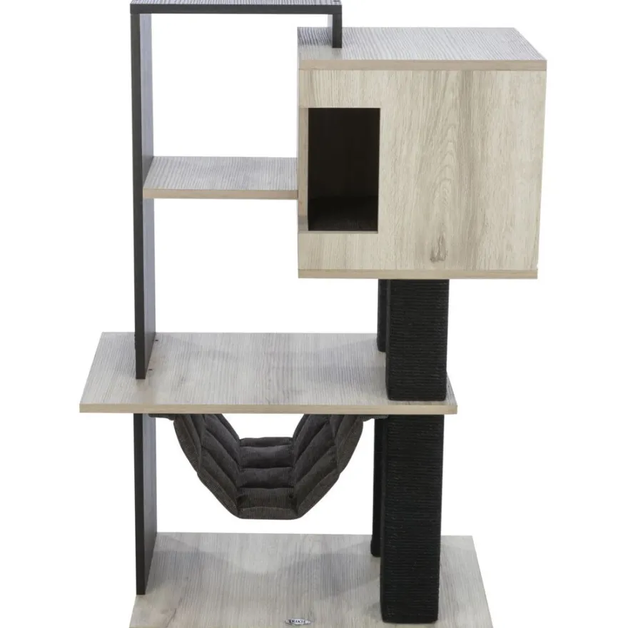 TRIXIE Kratzbaum CityStyle, grau/schwarz | 98 cm
