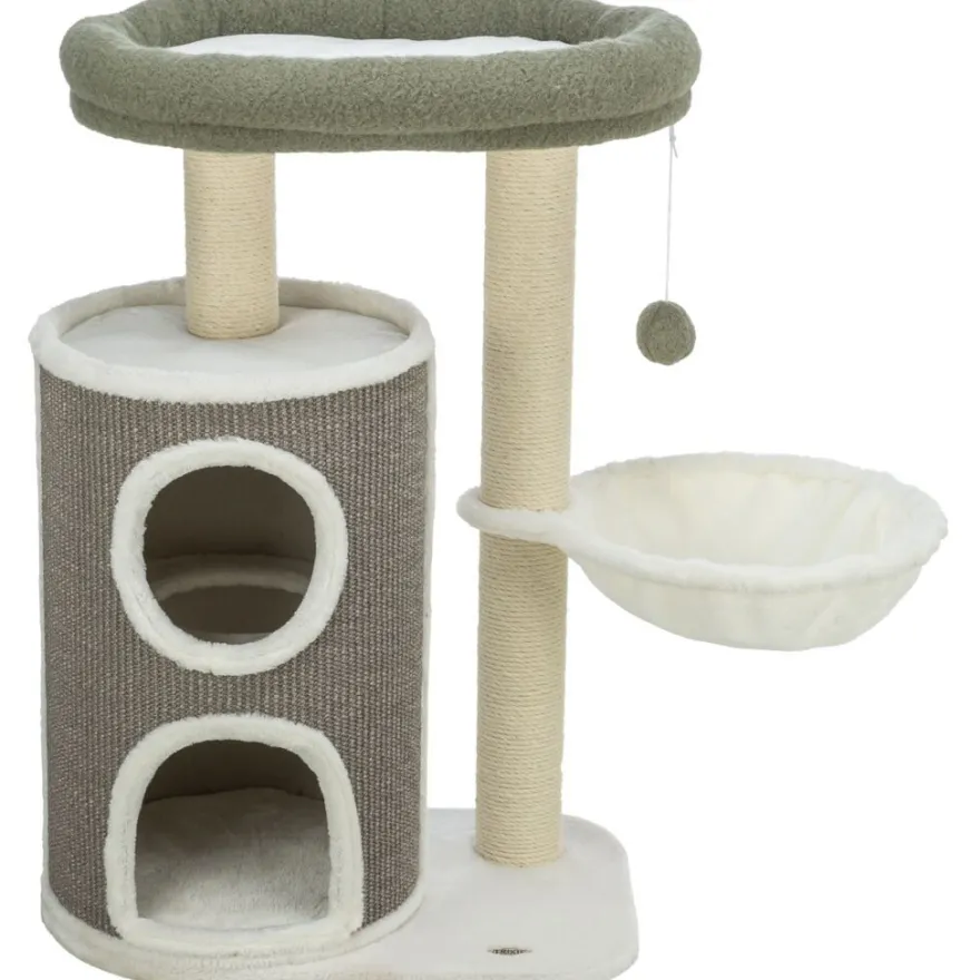 TRIXIE Kratzbaum Dante, weiß/grün/grau | 86 cm