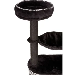 TRIXIE Kratzbaum Giada, schwarz/weiß | 112 cm
