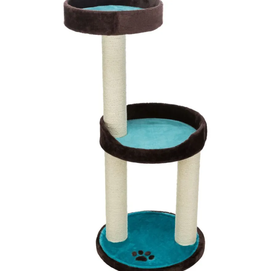 TRIXIE Kratzbaum Lugo, braun/türkis | 103 cm
