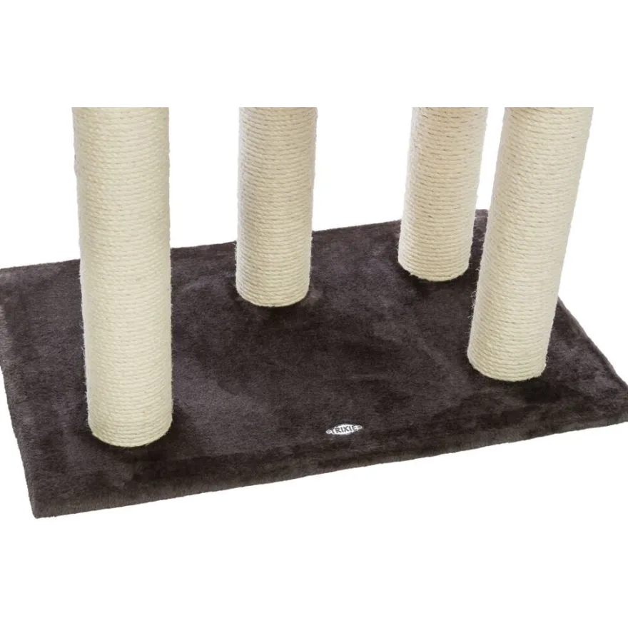 TRIXIE Kratzbaum Madrid, deckenhoch, platingrau | 245–270 cm