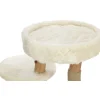 TRIXIE Kratzbaum Santo, Echt-Holz, creme | 73 cm