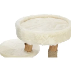 TRIXIE Kratzbaum Santo, Echt-Holz, creme | 73 cm