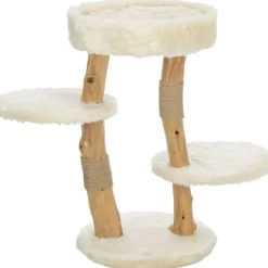 TRIXIE Kratzbaum Santo, Echt-Holz, creme | 73 cm