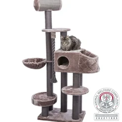 TRIXIE Kratzbaum XXL Andres, cappuccino | 70 x 190 x 48 cm