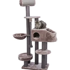 TRIXIE Kratzbaum XXL Andres, cappuccino | 70 x 190 x 48 cm