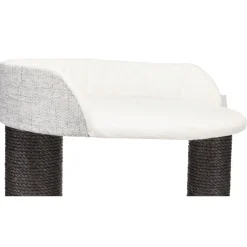 TRIXIE Kratzbaum XXL Cara, weiß/grau | 128 cm
