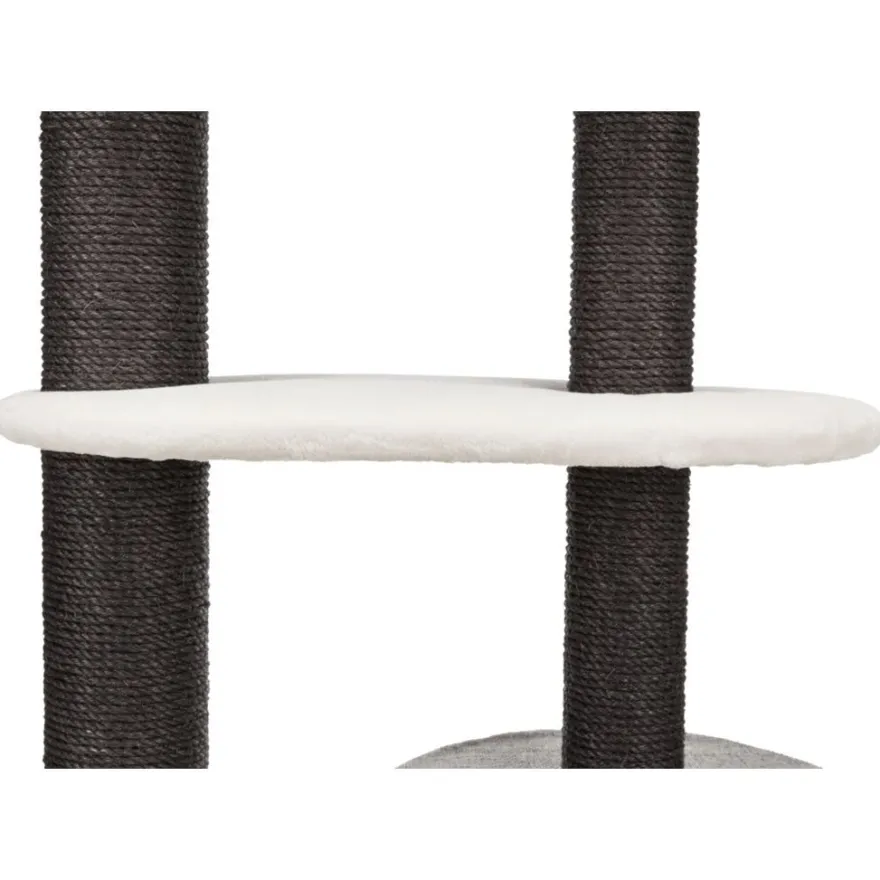 TRIXIE Kratzbaum XXL Cara, weiß/grau | 128 cm