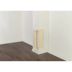 TRIXIE Kratzbrett für Ecken mit Stamm, beige | 15 x 50 x 15 cm