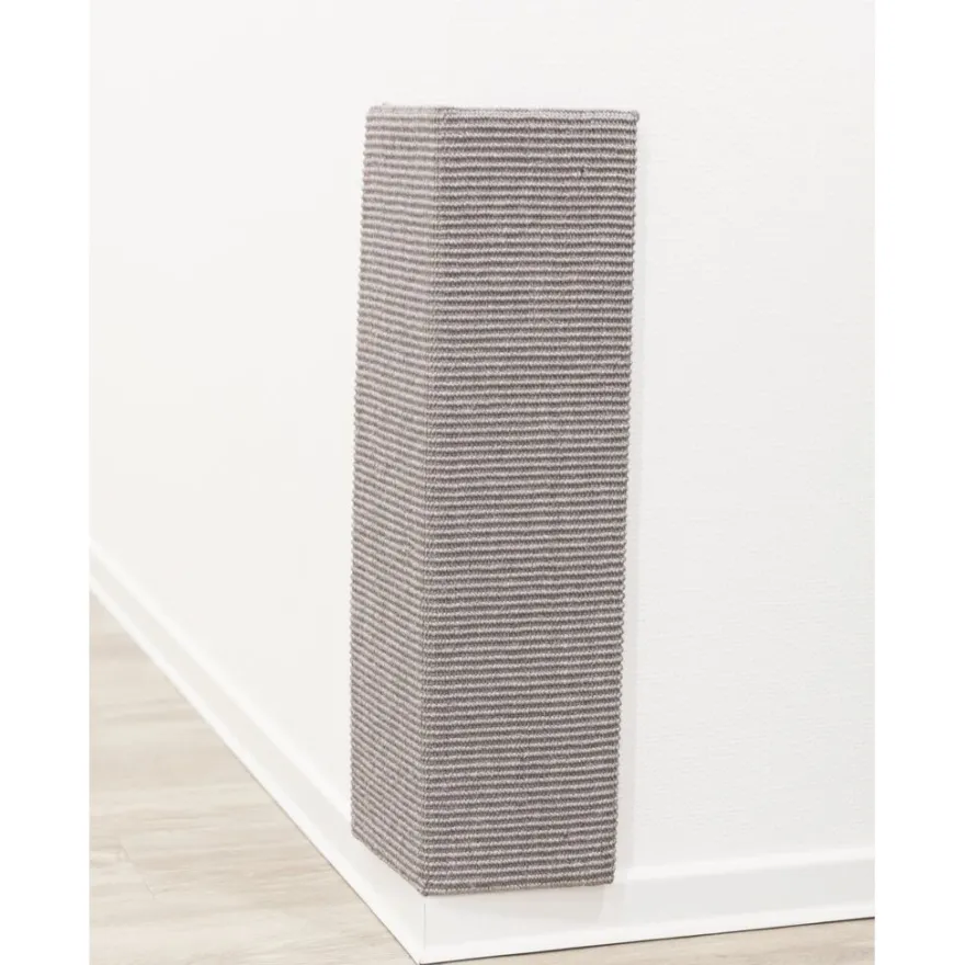 TRIXIE Kratzbrett XXL für Wand/Ecken, grau | 38 x 75 cm