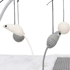 TRIXIE Kratzmatte, grau/lichtgrau | 60 × 33 × 42 cm