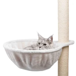 TRIXIE Kuschelsack XXL für Kratzbäume, extra-strong, lichtgrau | ø 45 cm