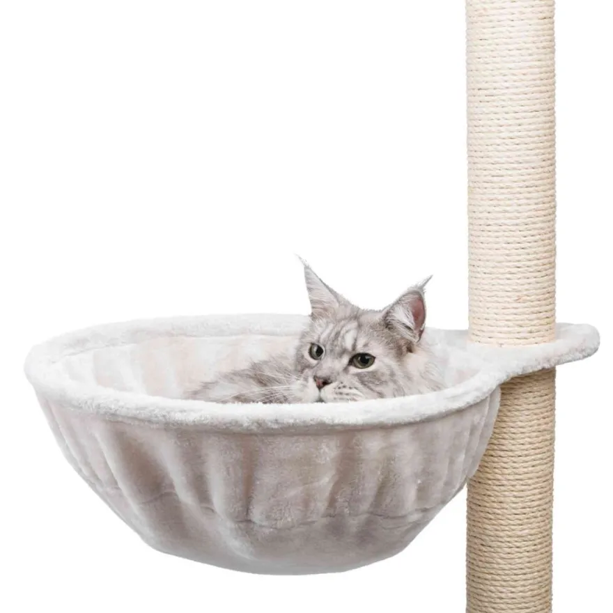 TRIXIE Kuschelsack XXL für Kratzbäume, extra-strong, lichtgrau | ø 45 cm