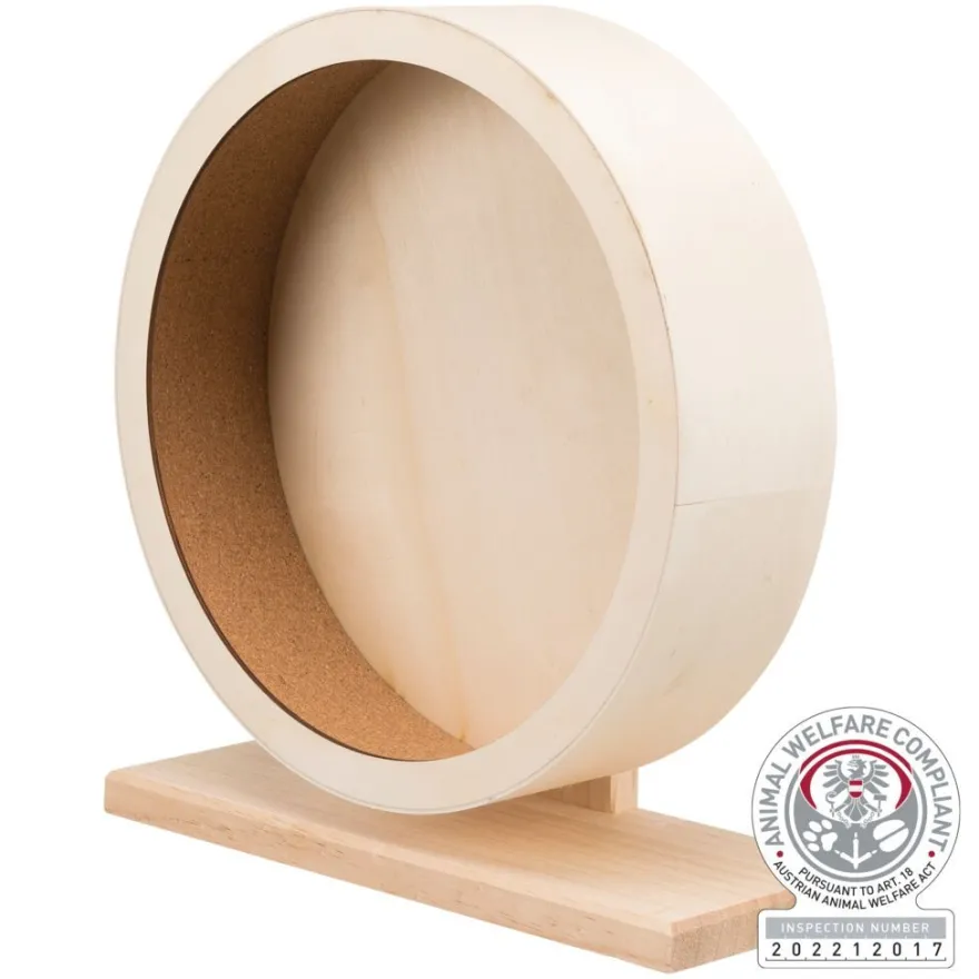TRIXIE Laufrad, Degus, Holz/Kork | ø 33 cm