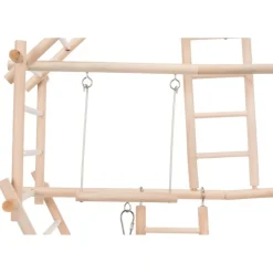 TRIXIE Leiterspielplatz, Holz | 44 x 44 x 16 cm