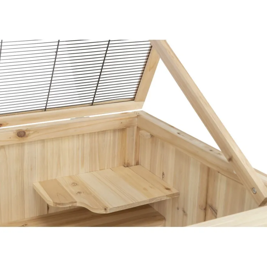 TRIXIE Nagerheim, Mäuse/große Hamster, Holz | 115 x 60 x 60 cm