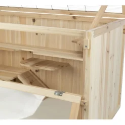 TRIXIE Nagerheim, Mäuse/große Hamster, Holz | 115 x 60 x 60 cm