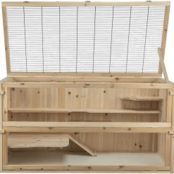 TRIXIE Nagerheim, Mäuse/große Hamster, Holz | 115 x 60 x 60 cm
