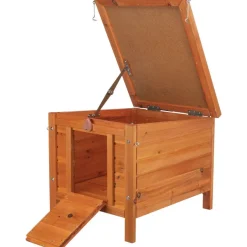 TRIXIE natura Kleintierhaus, braun | 42 x 43 x 51 cm