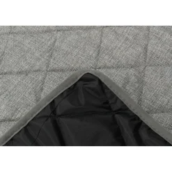 TRIXIE Polster-Schondecke Nero, eckig, hellgrau | 70 x 90 cm