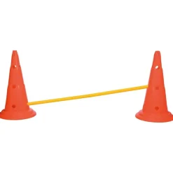 TRIXIE Pylonen-Hindernis-Set, 2 St., orange/gelb | ø 30 x 50 cm