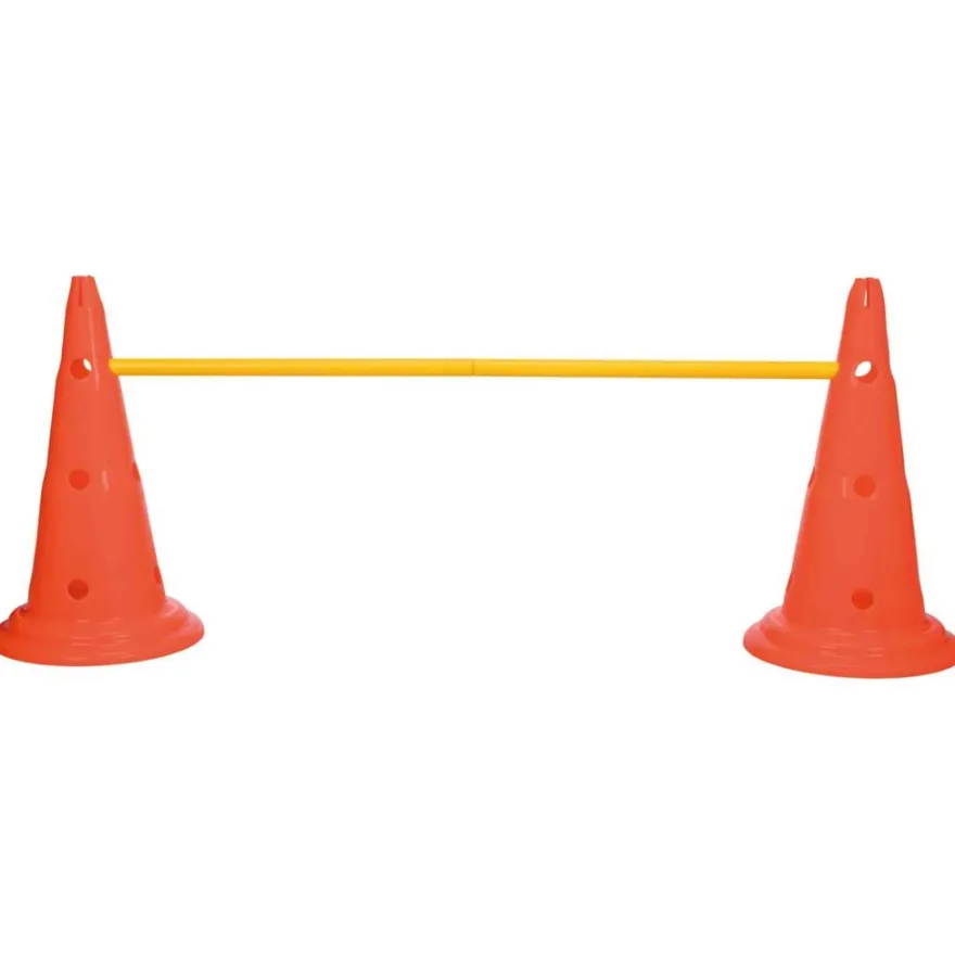 TRIXIE Pylonen-Hindernis-Set, 2 St., orange/gelb | ø 30 x 50 cm