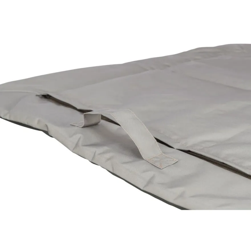 TRIXIE Reisedecke Samoa Classic, eckig, beige/olivgrün | 85 × 70 cm