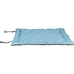 TRIXIE Reisedecke Samoa Classic, eckig, eisblau/grau | 120 x 80 cm