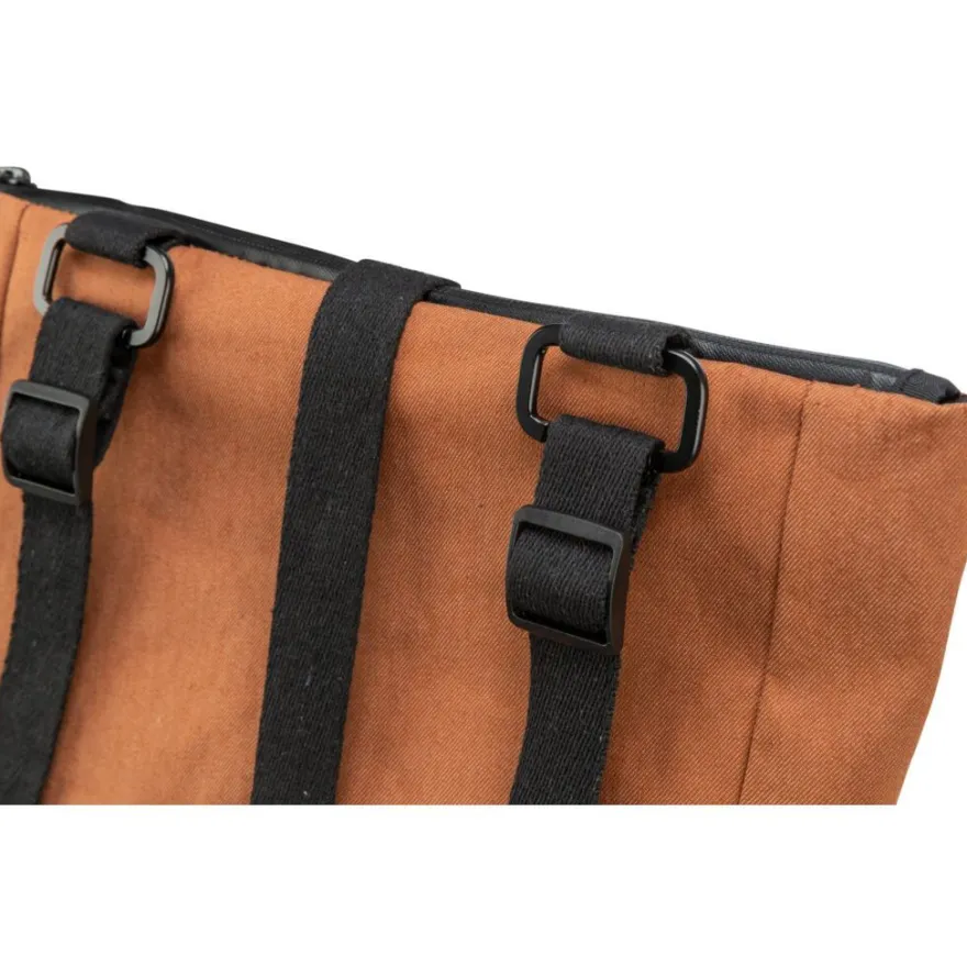 TRIXIE Rolltop Hüfttasche, rost | Gurt: 55-130 cm