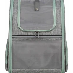 TRIXIE Rucksack Chloe, hellgrau | 39 × 43 × 27 cm