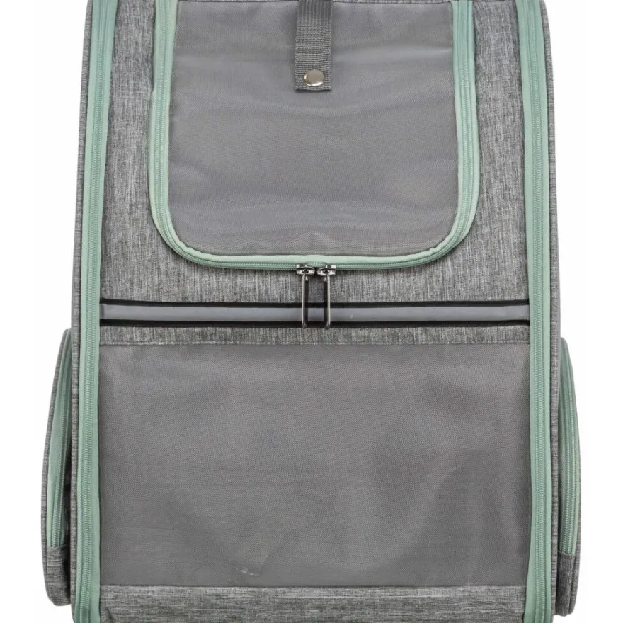 TRIXIE Rucksack Chloe, hellgrau | 39 × 43 × 27 cm