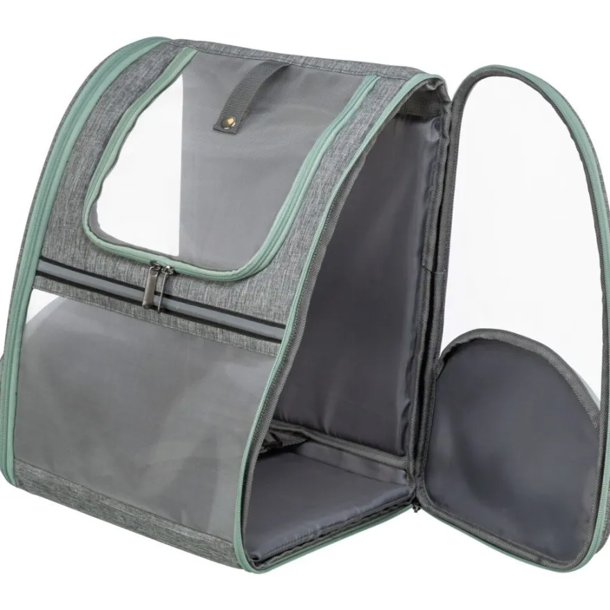 TRIXIE Rucksack Chloe, hellgrau | 39 × 43 × 27 cm