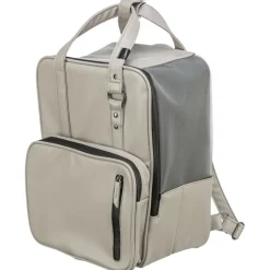 TRIXIE Rucksack CityStyle, hellgrau | 30 × 20 × 40 cm