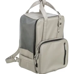 TRIXIE Rucksack CityStyle, hellgrau | 30 × 20 × 40 cm