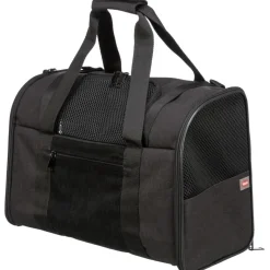 TRIXIE Rucksack Connor, schwarz/grau | 42 × 29 × 21 cm