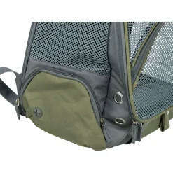 TRIXIE Rucksack Lyla, grau/blau | 34 × 22 × 42 cm