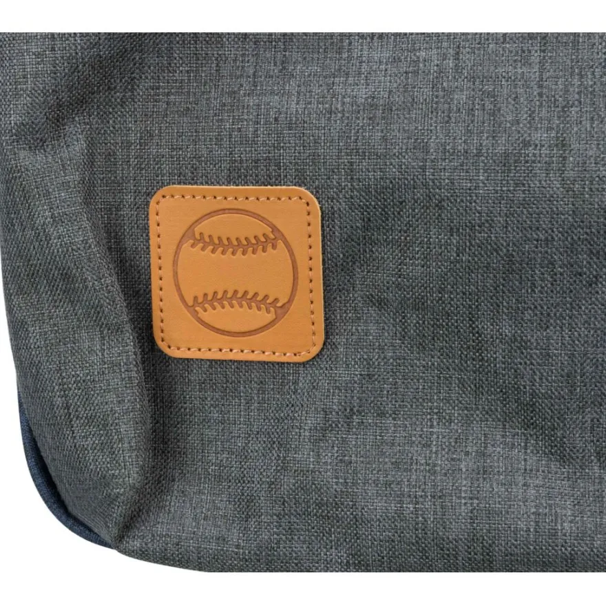 TRIXIE Rucksack & Tasche Tara 2 in 1, grau/blau | 25 x 38 x 50 cm