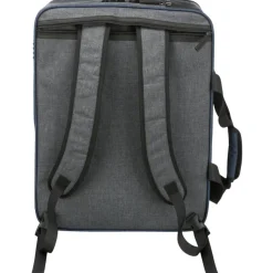TRIXIE Rucksack & Tasche Tara 2 in 1, grau/blau | 25 x 38 x 50 cm